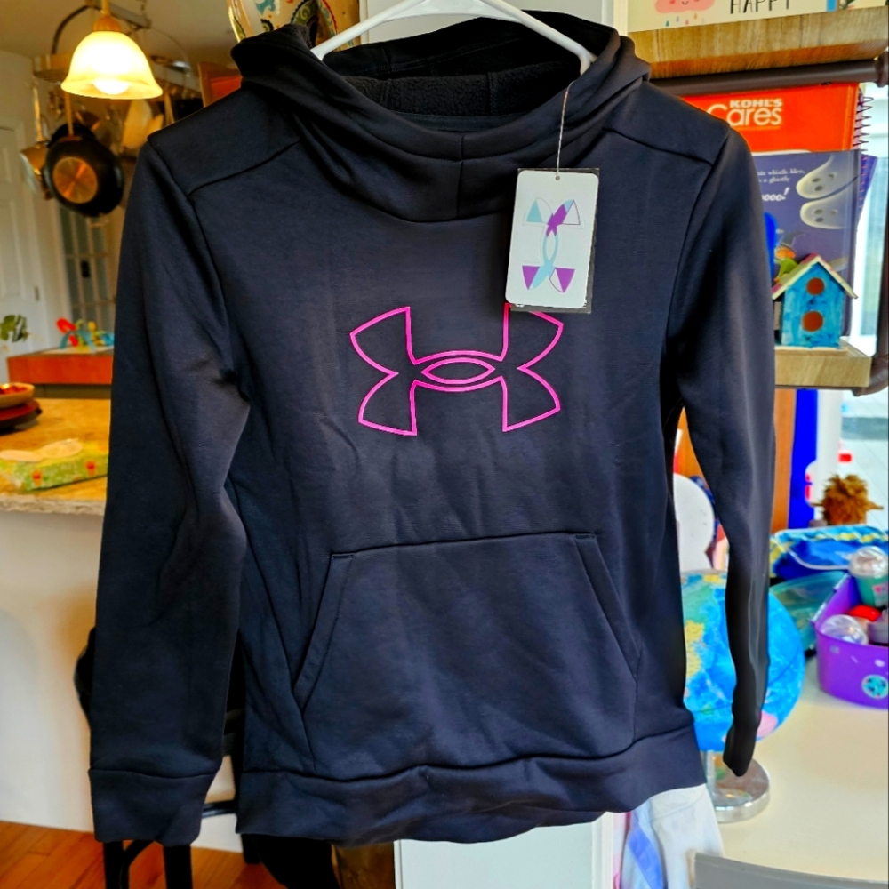 NWT Under Armour black hoodie - Picture 1 of 4